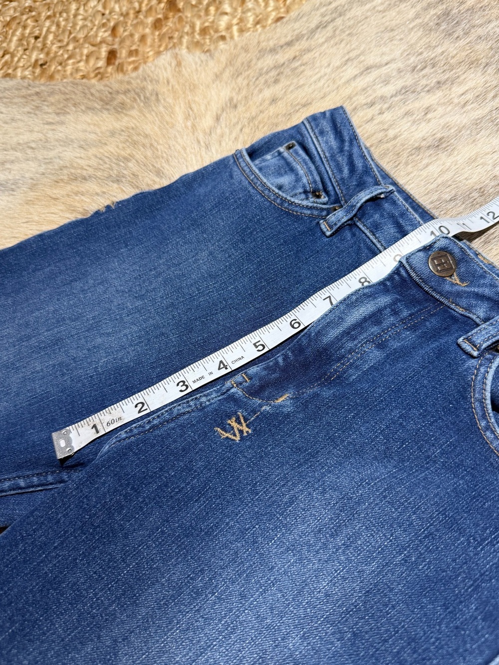 Ksubi Hi N Wasted Crop Jeans Sz 26 High Rise Cropped Skinny Medium Wash - Picture 15 of 15